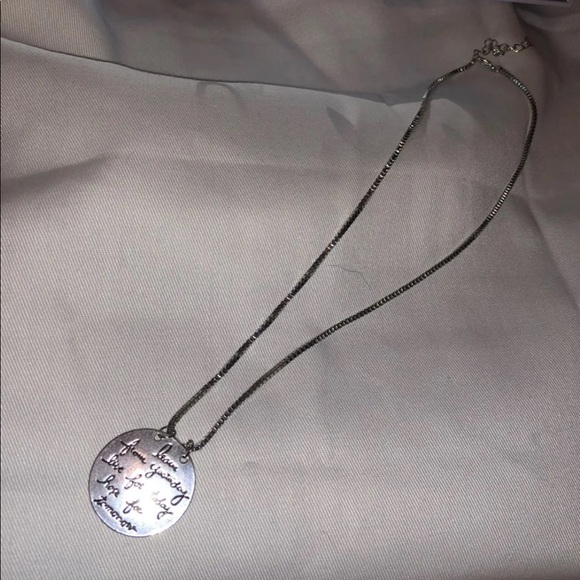 Double-sided Quote necklace - Picture 2 of 3